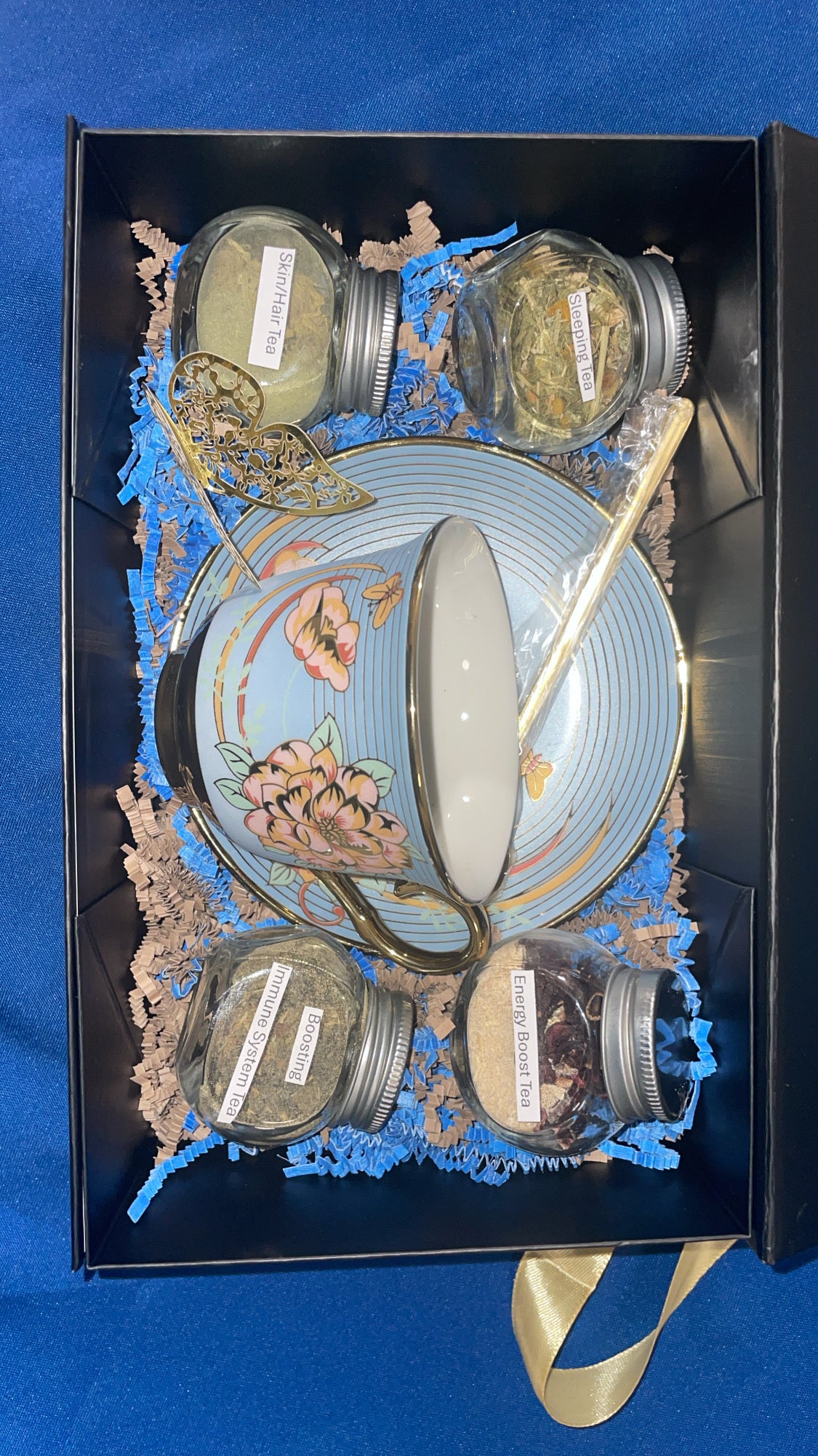 Holiday tea sample box